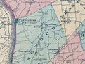 1872 Mapa del Condado de Hunterdon Nueva Jersey | Etsy