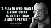 160 John Wooden Quotes that are inspiring