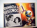 "RUMBO A LO DESCONOCIDO" MOVIE POSTER - "TARGET EARTH" MOVIE POSTER