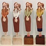 Este artista esculpe los sentimientos de mujeres en madera