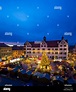 Christmas market in Torgau Stock Photo - Alamy