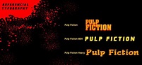 Pulp Fiction Font Free Download