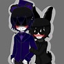 shadow bonnie x shadow freddy by A-S-28 on DeviantArt