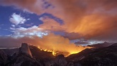Yosemite fire grows in size