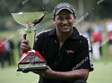 New Zealander Michael Campbell Holds Trophy Editorial Stock Photo ...