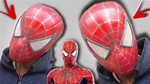 How to make SPIDERMAN Mask | Raimi Suit Spiderman | - YouTube