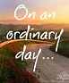 On An Ordinary Day... - Christin Ditchfield