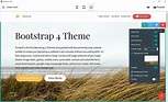 Free Template Bootstrap 4 – pulp