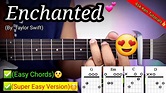 Enchanted - Taylor Swift (Easy Chords)😍 | Guitar Tutorial - YouTube