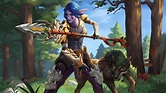 ArtStation - Layssa - Night elf hunter, Nicolas Barbas | Warcraft art ...