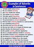 Examples of Adverbs in Sentences » Onlymyenglish.com