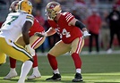After six-year wait, 49ers center Jake Brendel finally gets the call to ...
