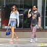 Jared Leto Grabs Lunch with Rumored Girlfriend Valery Kaufman in NYC ...