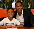 A los 9 años hijo de Kluivert firma un contrato con Nike y triunfa en ...