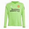 adidas | Manchester United Goal Keeper Shirt 2023 2024 Juniors | Team ...