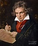 Ludwig Van Beethoven Holding Missa Solemnis Painting by Joseph Carl ...