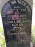 Lorraine Warren (1927-2019) - Find a Grave Memorial
