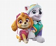 Paw Patrol Skye And Everest, HD Png Download , Transparent Png Image ...