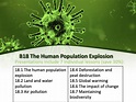 B18 The Human Population Explosion | Teaching Resources