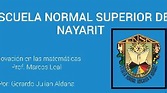 Escuela Normal Superior de Nayarit at emaze Presentation