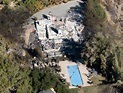 Aerial pictures of Miley Cyrus's burned down home show destruction ...