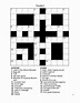 Digital Download 100 Printable Crossword Puzzles for Adults - Etsy UK