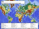 Identifying the world's major mountain ranges - KS2 | Teaching Resources