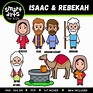 Isaac and Rebekah Clip Art - Educational Clip Arts and Bible Stories ...