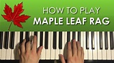 HOW TO PLAY - Maple Leaf Rag - by Scott Joplin (Piano Tutorial Lesson ...