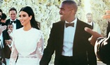 Kim Kardashian Kanye West Wedding Photos