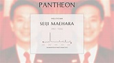 Seiji Maehara Biography - Japanese politician | Pantheon