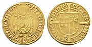 Hermann IV. von Hessen, 1480-1508. Goldgulden o. J. (1481), Bonn. 3,27 ...