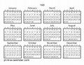Download 1523 Printable Calendars