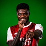 FINALLY: Arsenal unveil Thomas Partey after £45m move from Atletico ...