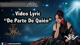 De Parte De Quién - Lupita Vázquez | LYRIC VIDEO - YouTube