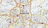 Kansas City Missouri Map Usa - United States Map