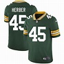 Arnie Herber Packers Jersey Custom Sewn-on Patches Mens Womens Youth