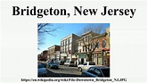 Bridgeton, New Jersey - YouTube