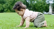 when do babies crawl properly - Kitty Childers