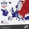NATO vs. the Warsaw Pact in 1955 : MapPorn