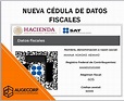 Nueva Cédula de Datos Fiscales | AUGECORP
