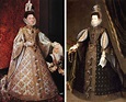 Isabel Clara Eugenia and Catalina Micaela, daughters of Philip II and ...