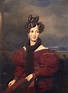 1831 Grand Duchess Sophie of Baden with a Fur Stole by Franz Xavier ...