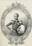 Prinz Waldemar von Preußen mit der Ordenskette des Preußischen Hohen Ordens vom Schwarzen Adler ...