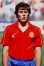 emilio butragueno, spain, 1986 | Football, Football shirts, Emilio