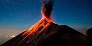 NASA comparte fotos del Volcán de Fuego visto desde el espacio