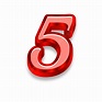 3d 5 Five Number Number 5 In 3d Png Free Transparent Clipart | Images ...