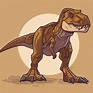 Tyrannosaurus rex family credit goes to Benjuhmuhn | Como dibujar un ...