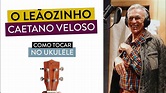 O LEÃOZINHO do Caetano Veloso | cifra simplificada de ukulele - YouTube