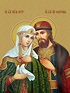 Buy the image of icon: Peter and Fevronia